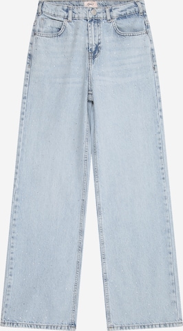 mėlyna ONLY GIRLS Plačios klešnės Džinsai 'KOGCobain': priekis