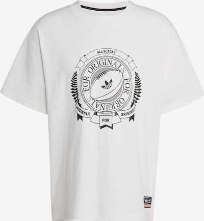 ADIDAS ORIGINALS Paita 'Adidas Originals & All Blacks' värissä musta / valkoinen, Tuotenäkymä
