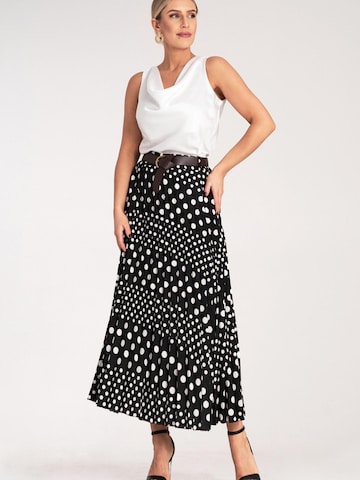 Gonna 'M1155' di Figl in nero