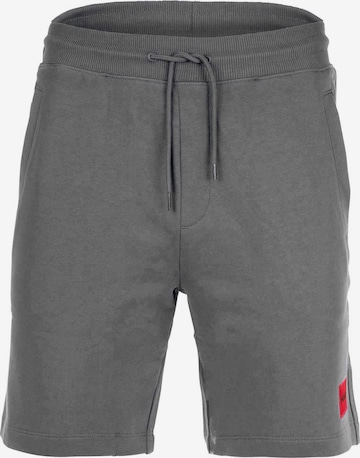 HUGO Broek in Grijs: voorkant