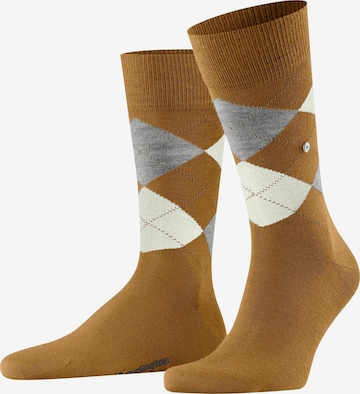 BURLINGTON Socken 'Edinburgh' in Gelb: Vorderseite
