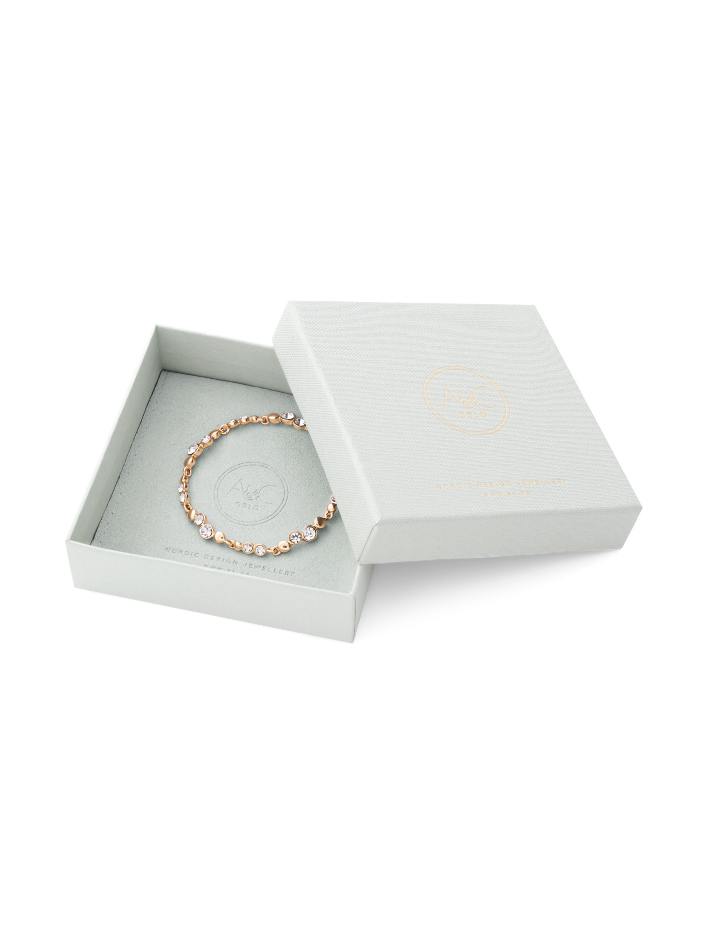 A&C Oslo – Nordic Design Jewellery Armband 'Sweet Droplets' in Goud