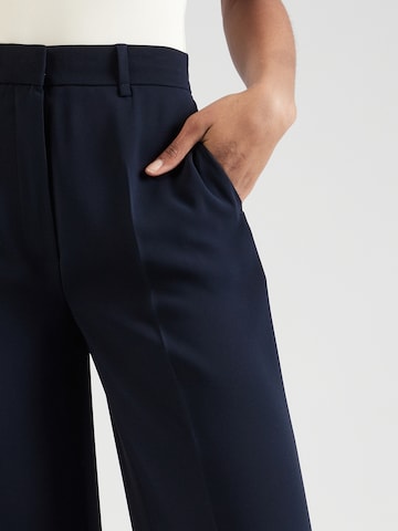 Loosefit Pantalon à plis GERRY WEBER en bleu