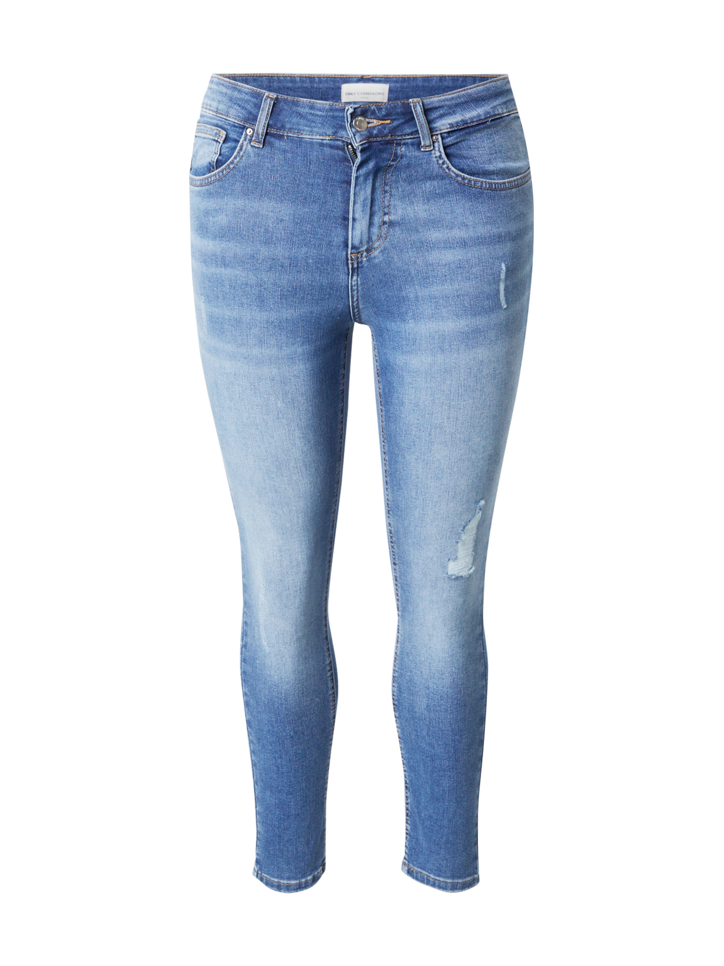 ONLY Carmakoma Skinny Jeans 'CARWilly' i blå: forside