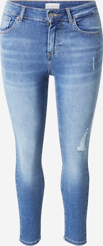 mėlyna ONLY Carmakoma Siauras Džinsai 'CARWILLY': priekis