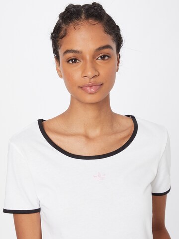 ADIDAS ORIGINALS Skjorte 'CROPPED TEE' i hvit