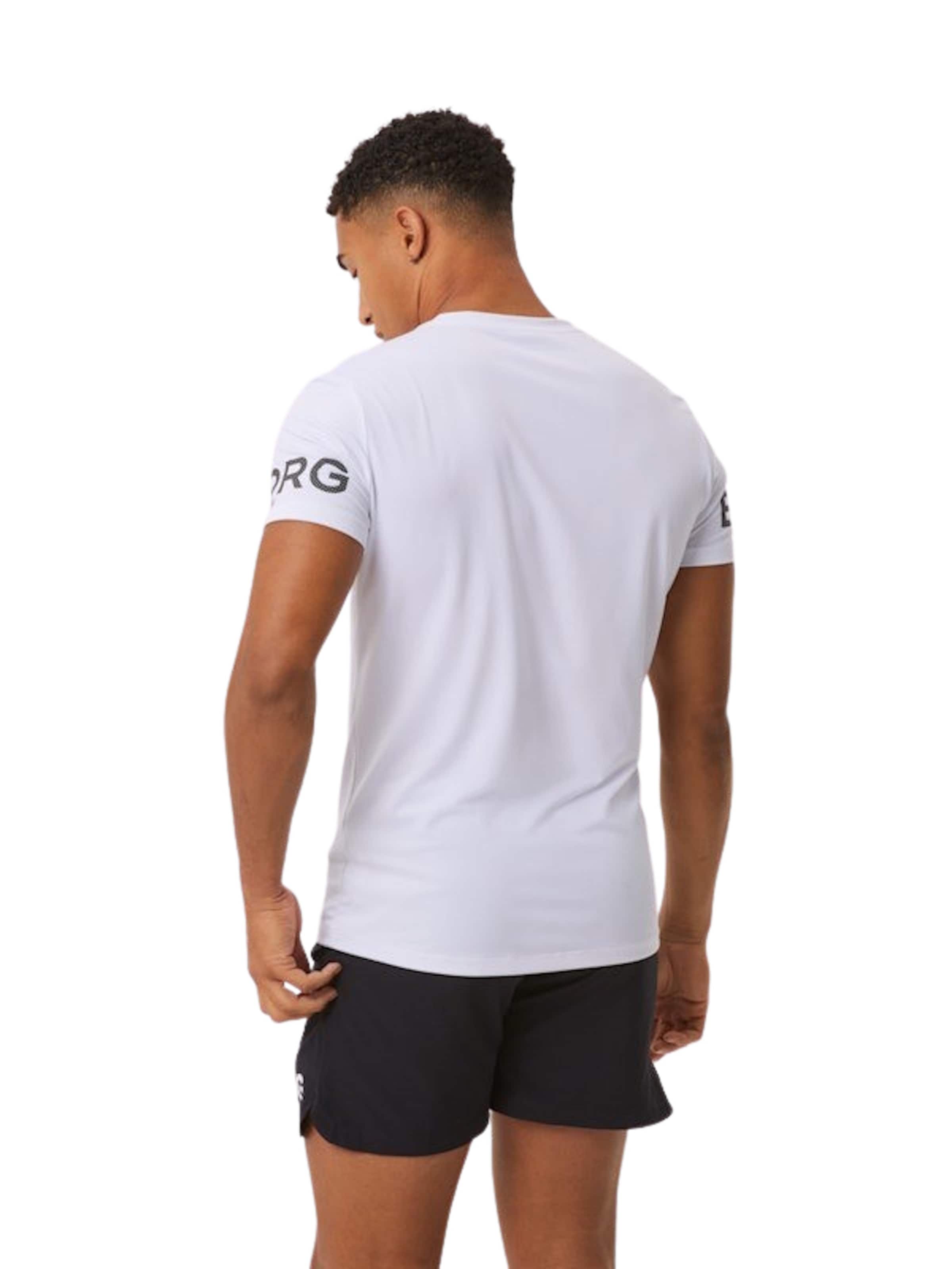 Tricou funcțional de la BJÖRN BORG pe alb