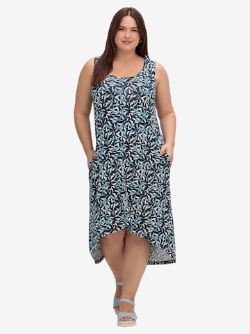 SHEEGO Beach Dress in Blue