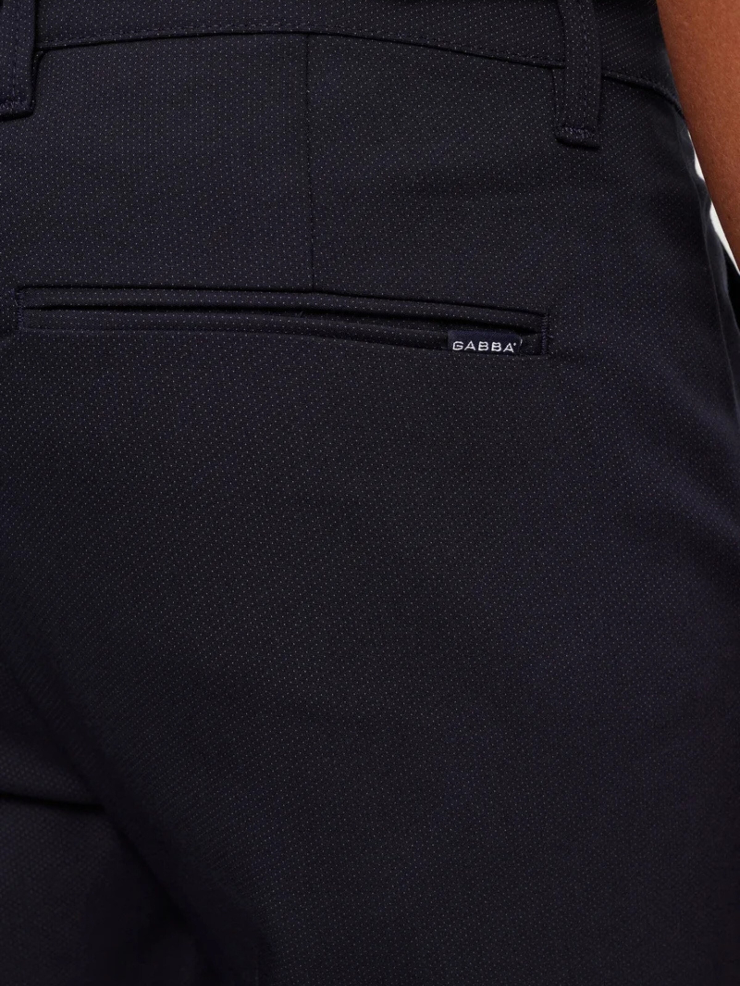 GABBA Slimfit Chino kalhoty ' Pisa ' – černá