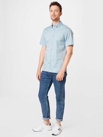 TOMMY HILFIGER Regular fit Button Up Shirt in Blue