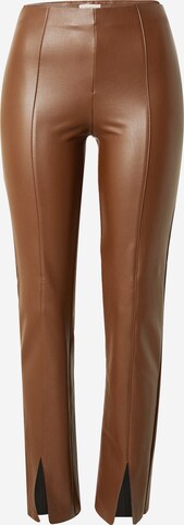 ONLY Slim fit Leggings 'Livia' in Brown: front