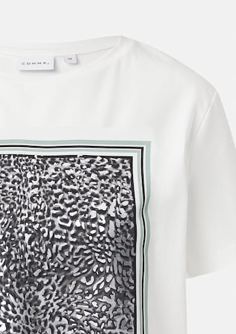 COMMA Shirt in Weiß