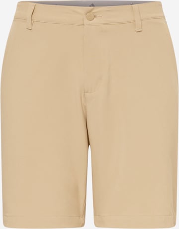ADIDAS PERFORMANCE Regular Workout Pants 'ULTIMATE365' in Beige: front