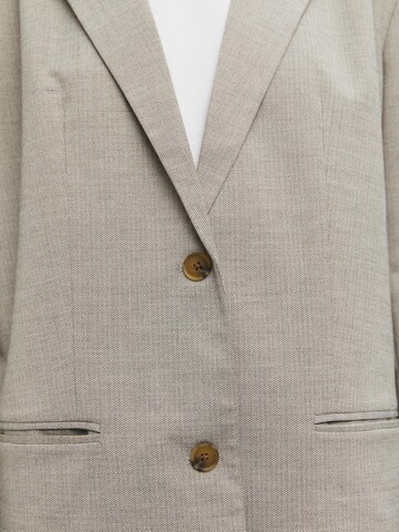 OBJECT - Blazer 'Linnet' em cinzento