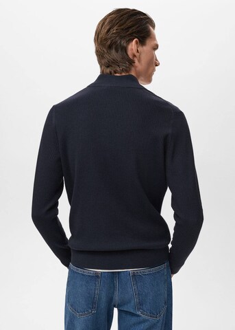 MANGO MAN Sweater 'Antiguap' in Blue
