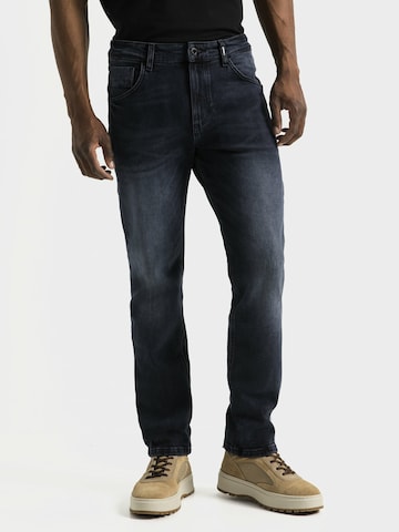 CAMEL ACTIVE Tapered Jeans in Black: front