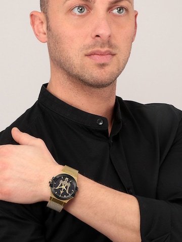 Maserati Analoog horloge in Goud: voorkant