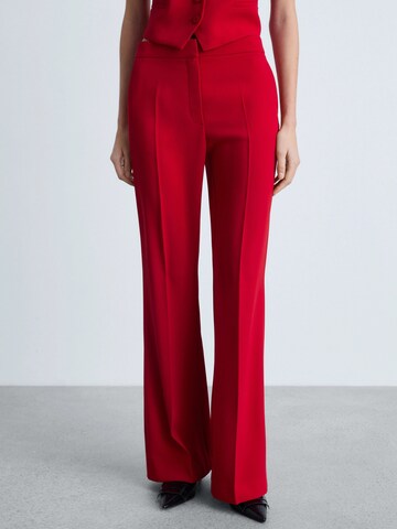 MANGO Regular Broek 'Iguana' in Rood