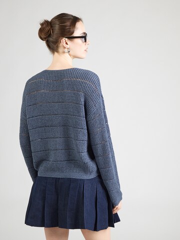 ONLY Pullover 'ONLVIGGA' i blå: tilbage