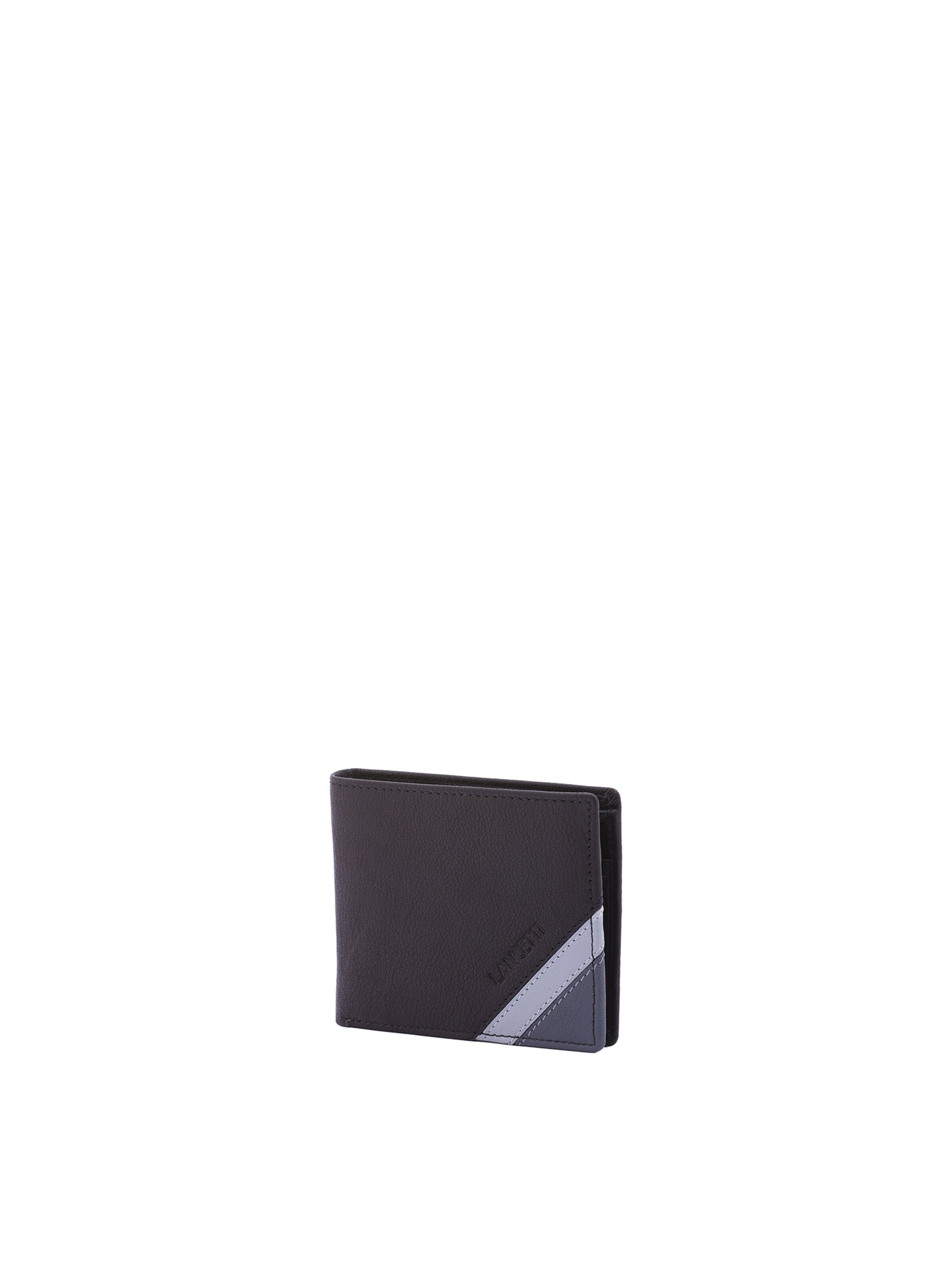 Portamonete di Lancetti in nero: frontale