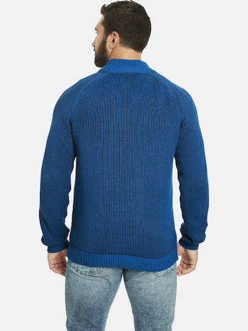 Jan Vanderstorm Knit Cardigan ' Vermundur ' in Blue