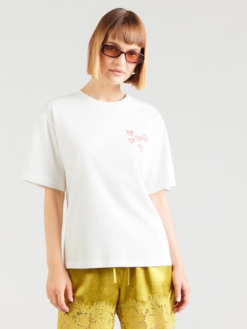 VERO MODA Μπλουζάκι 'VMPAULINA THEA' σε λευκό: μπροστά