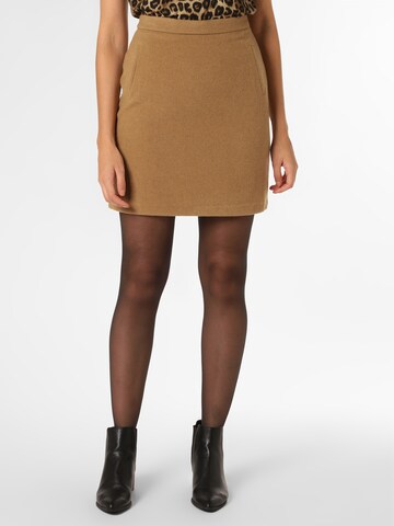 Marie Lund Skirt in Brown: front