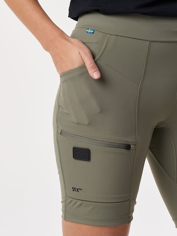 Skinny Pantalon outdoor 'Trondheim' SWEDEMOUNT en vert
