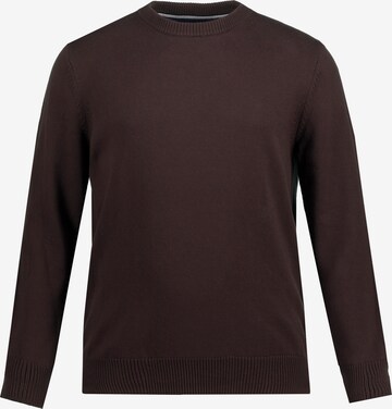 Pull-over JP1880 en marron : devant