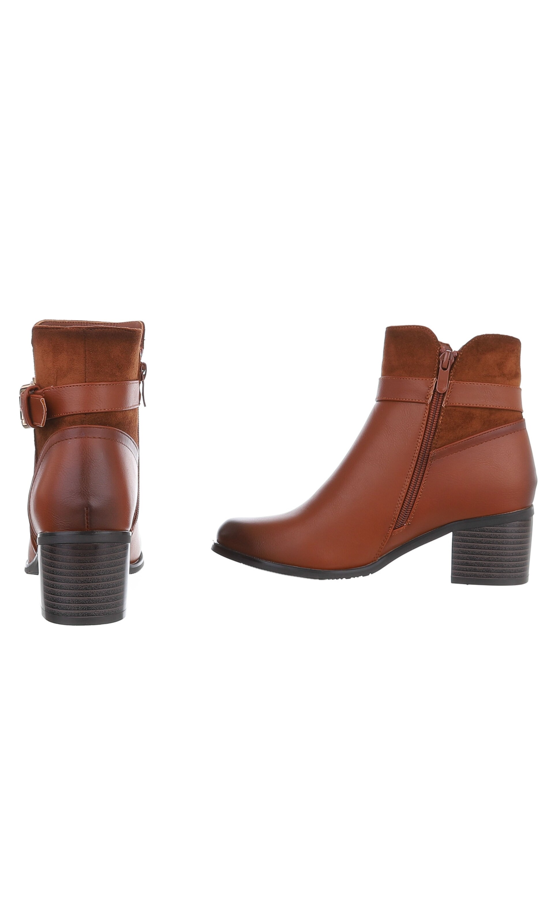 Ital-Design Ankle Boots in Brown