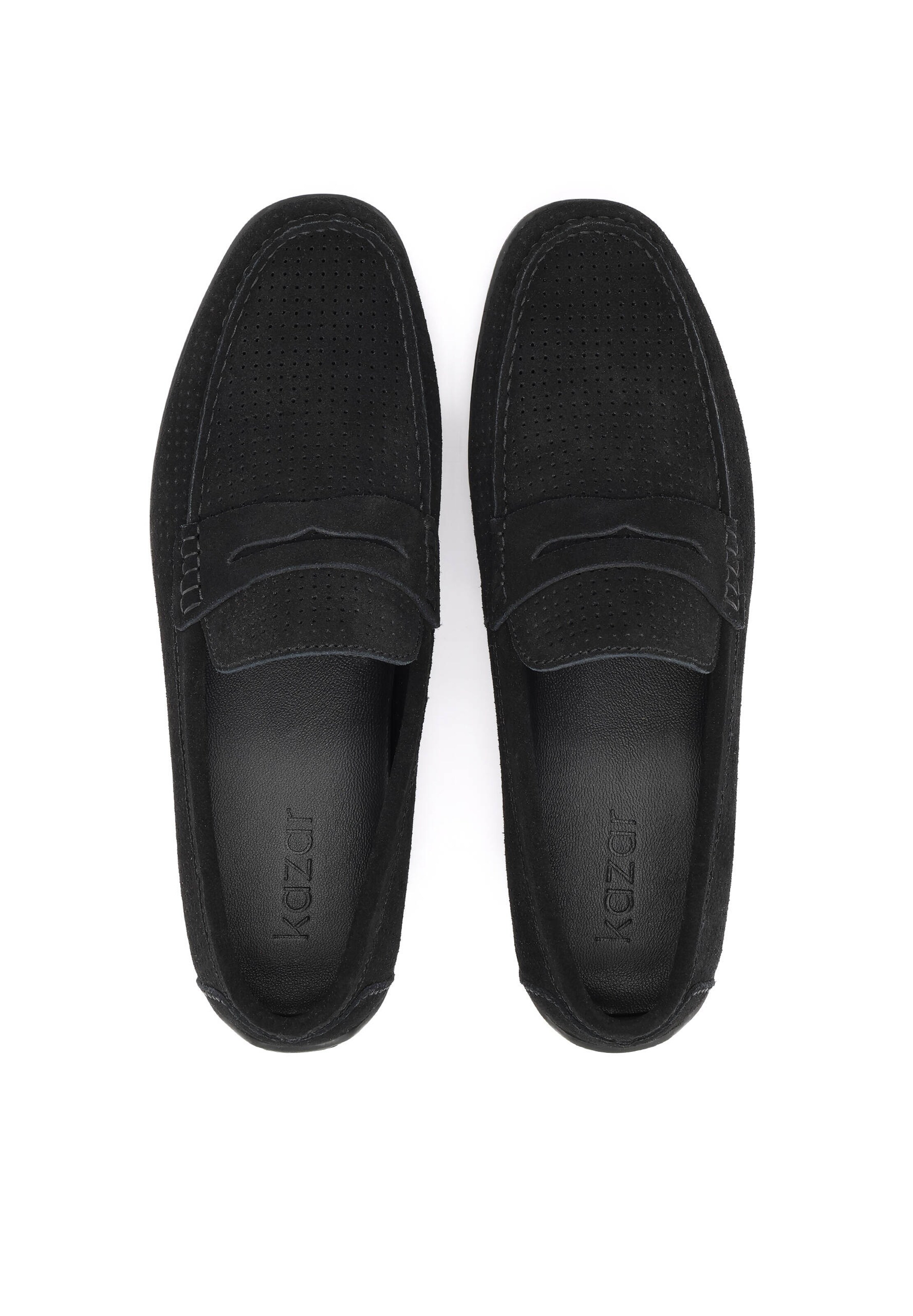 Mocassin Kazar en noir