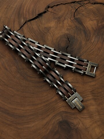 Holzwerk - Pulsera 'GOLDSEE' en marrón