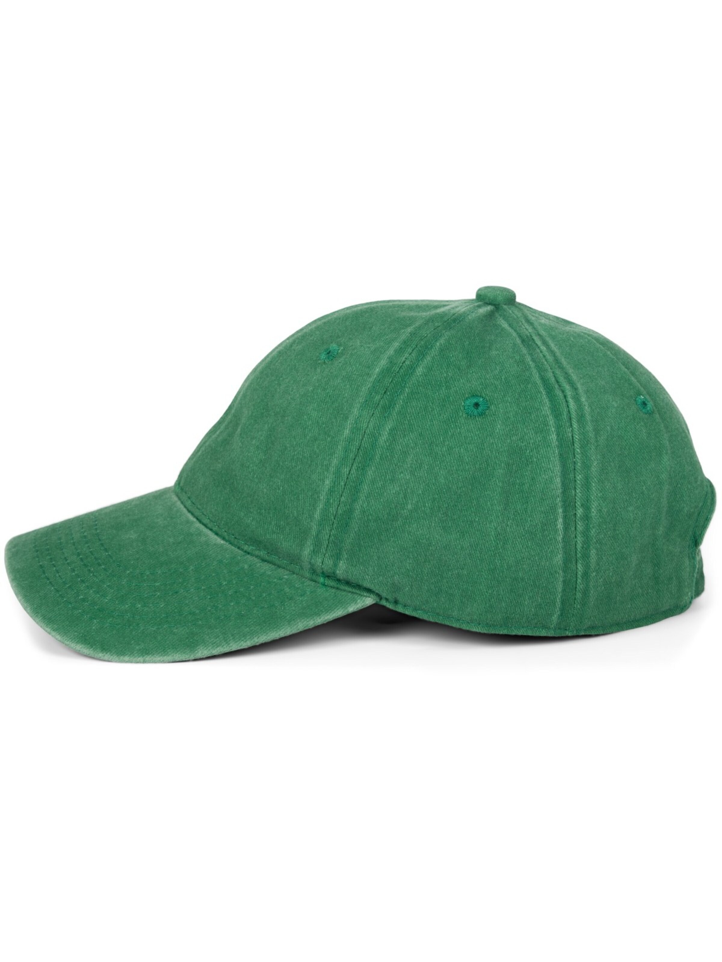 styleBREAKER Cap 'Vintage Baseball Cap Washed Used Look' in Green