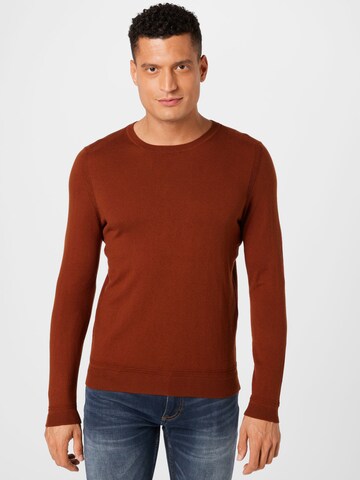 s.Oliver Pullover in Braun: predná strana