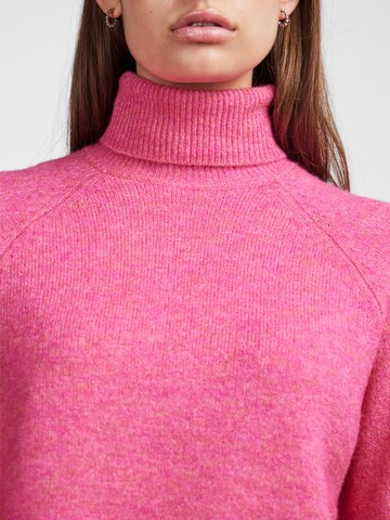 PIECES Sweater 'JULIANA' in Pink