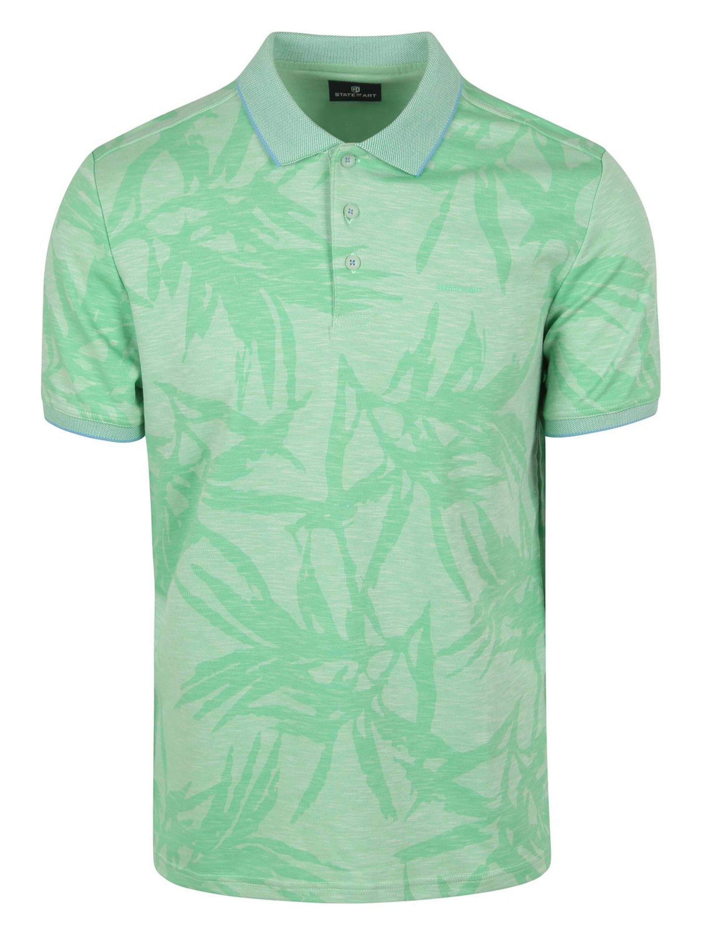 State of Art Shirt in Groen: voorkant