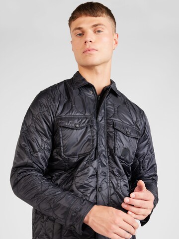 INDICODE JEANS Between-season jacket 'Sloan' in Black