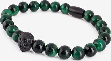 Akitsune Armband 'Regis' in Grün: Vorderseite