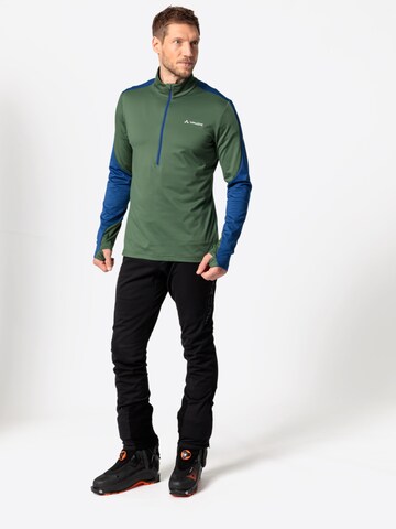 VAUDE Sportpullover 'Livigno' in Grün