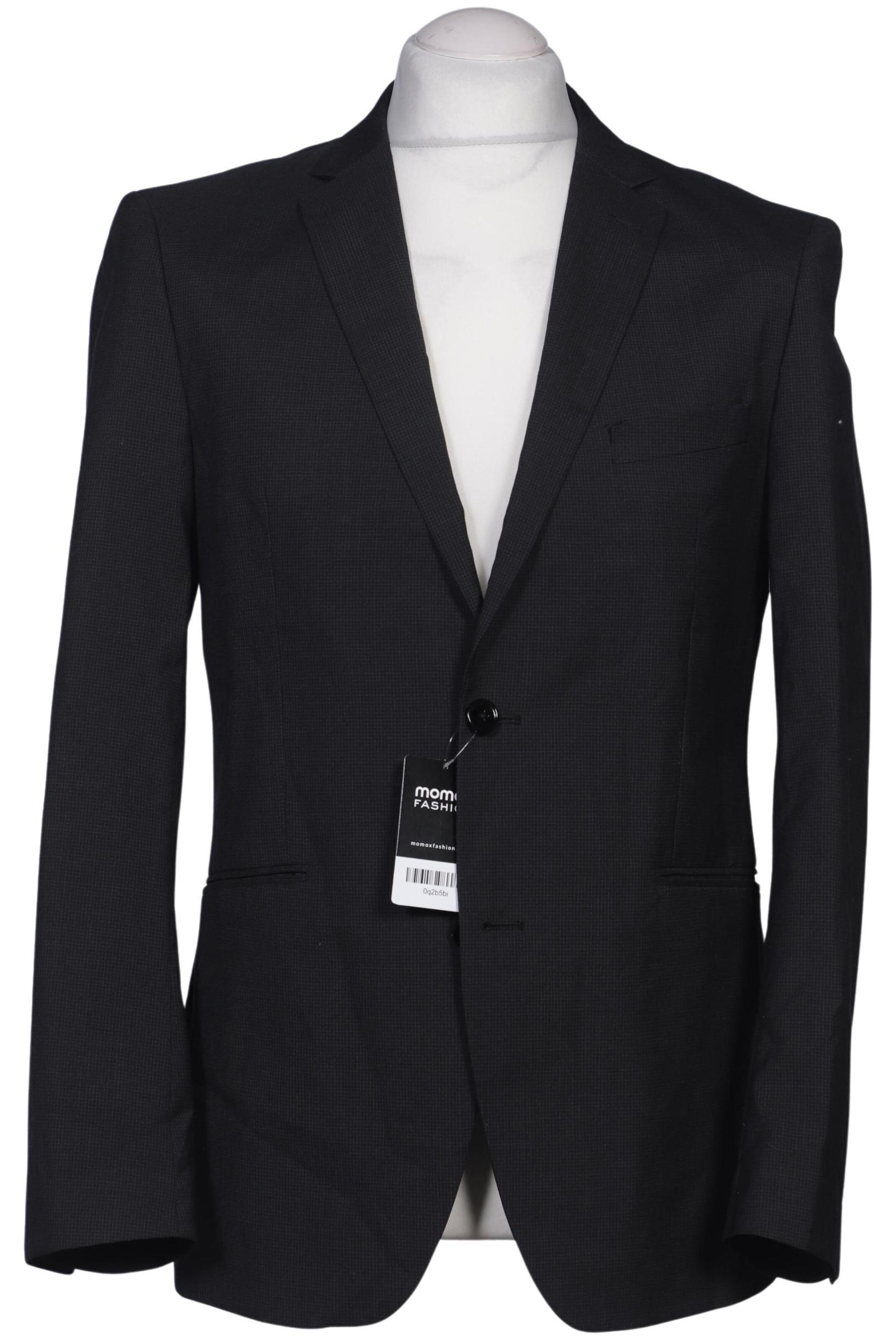 ESPRIT Suit Jacket in M-L in Black: front