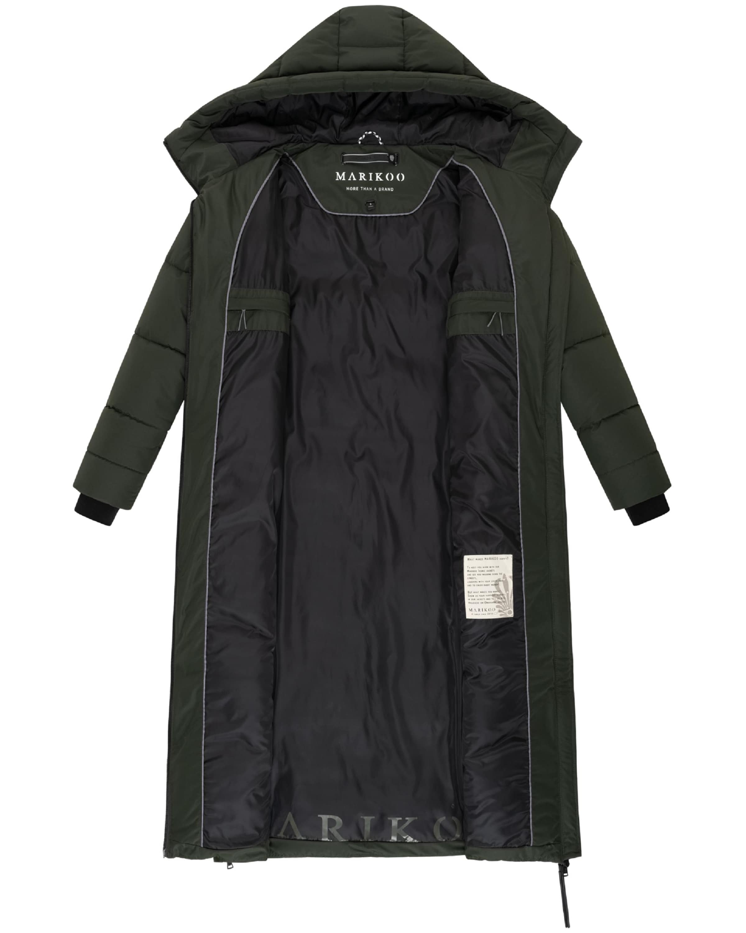Manteau d’hiver 'Firella XVI' MARIKOO en vert