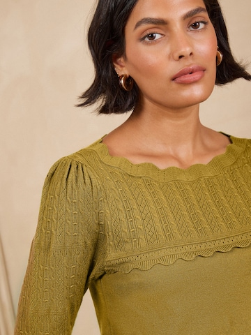 love & roses Trui in Groen