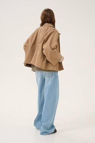 My Essential Wardrobe Between-season jacket 'LyonMW' in Brown