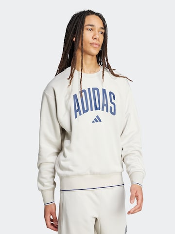ADIDAS SPORTSWEAR Αθλητική μπλούζα φούτερ σε μπεζ