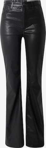 rag & bone Расклешенный Джинсы 'FLEXI DAHLIA' в Черный: спереди