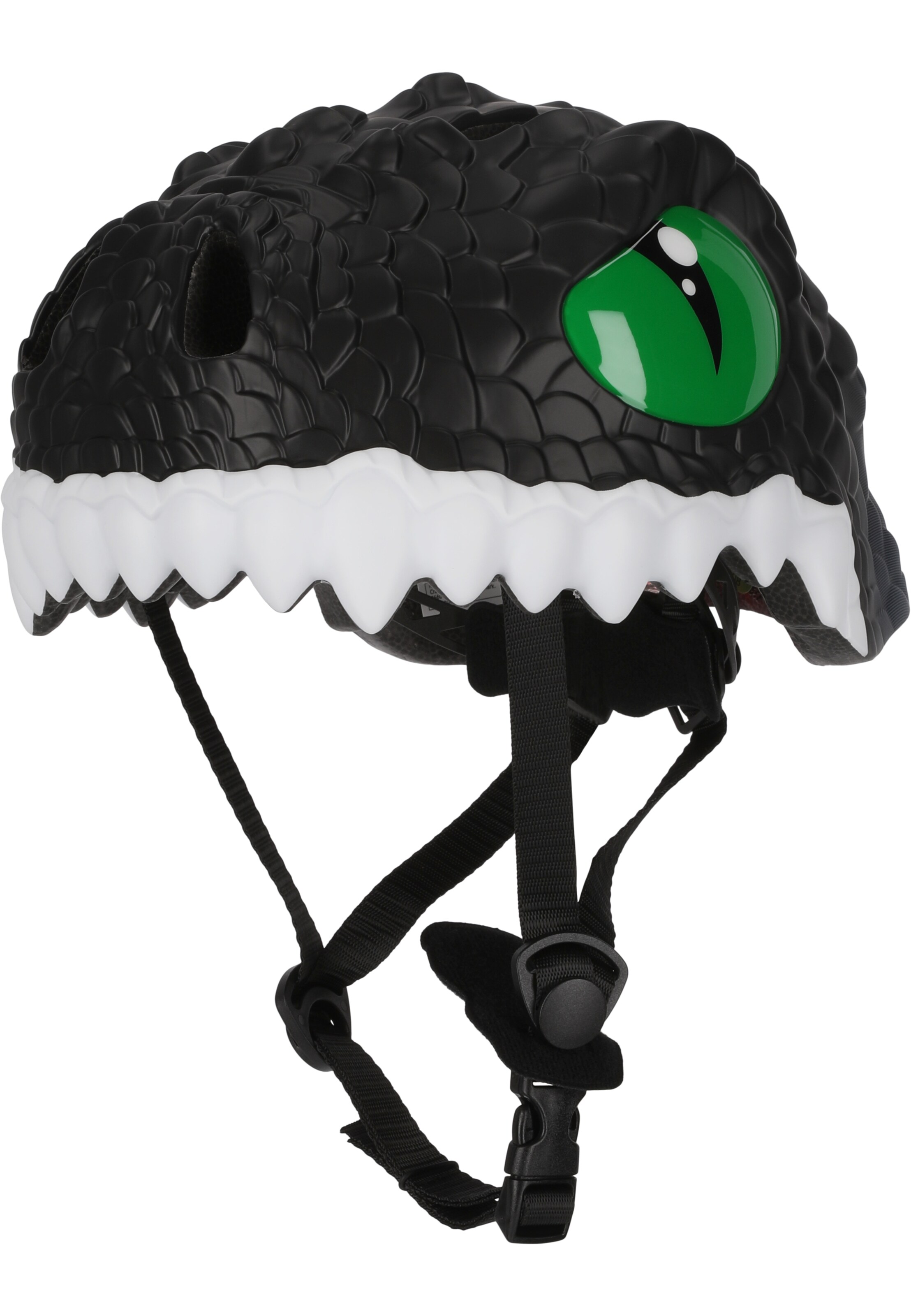 Crazy Safety Helmet 'Dragon' in Green / Black / White, Item view