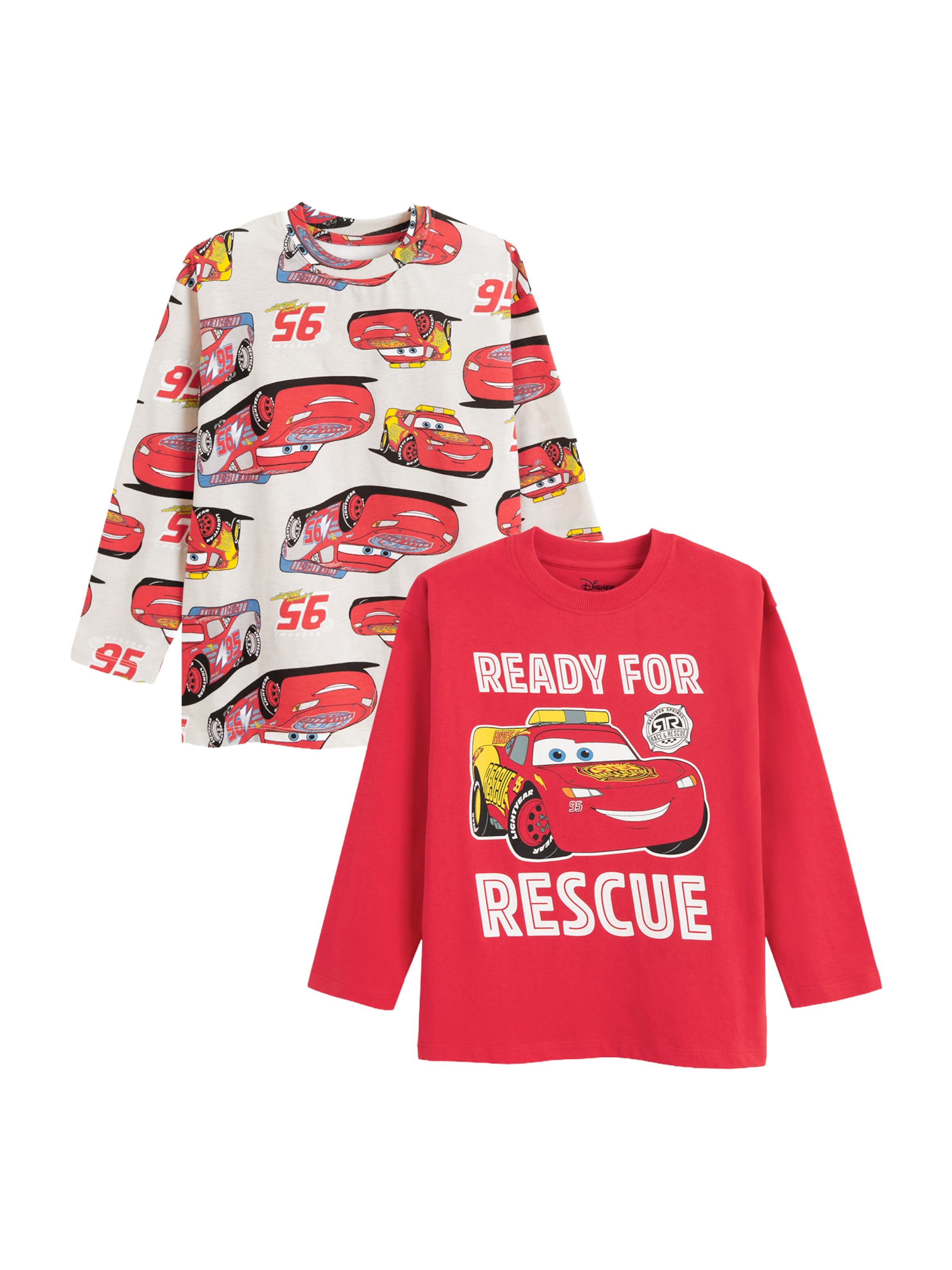 T-Shirt 'CARS' Cool Club en rouge : devant