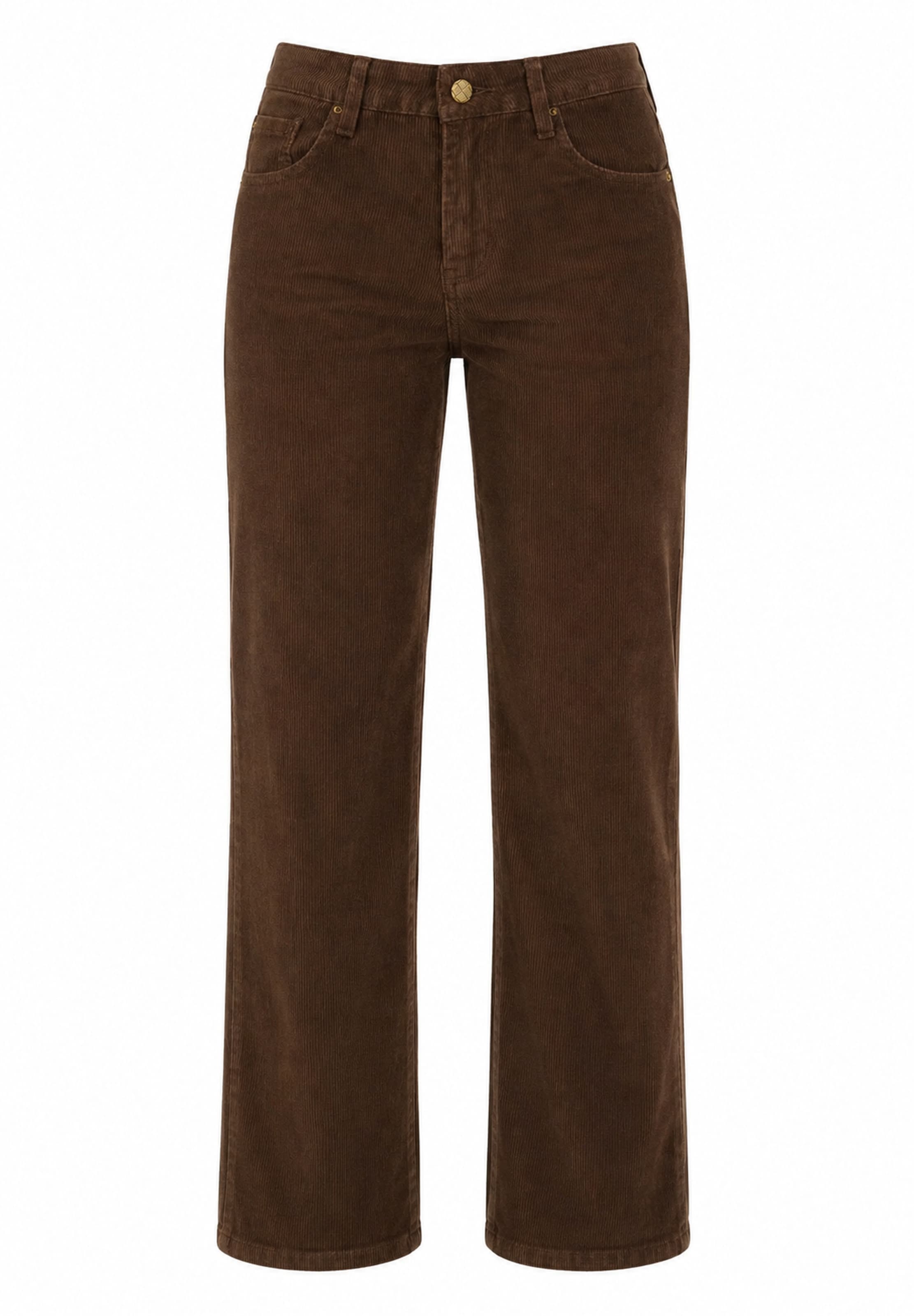 Pantalon Elara en marron : devant