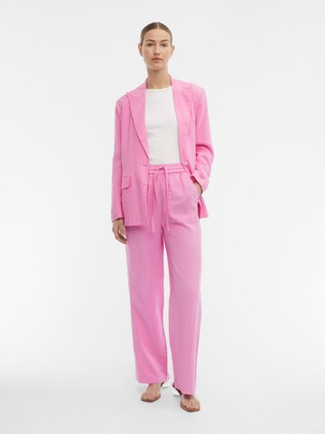 OBJECT - Pierna ancha Pantalón 'PRIMULA' en rosa