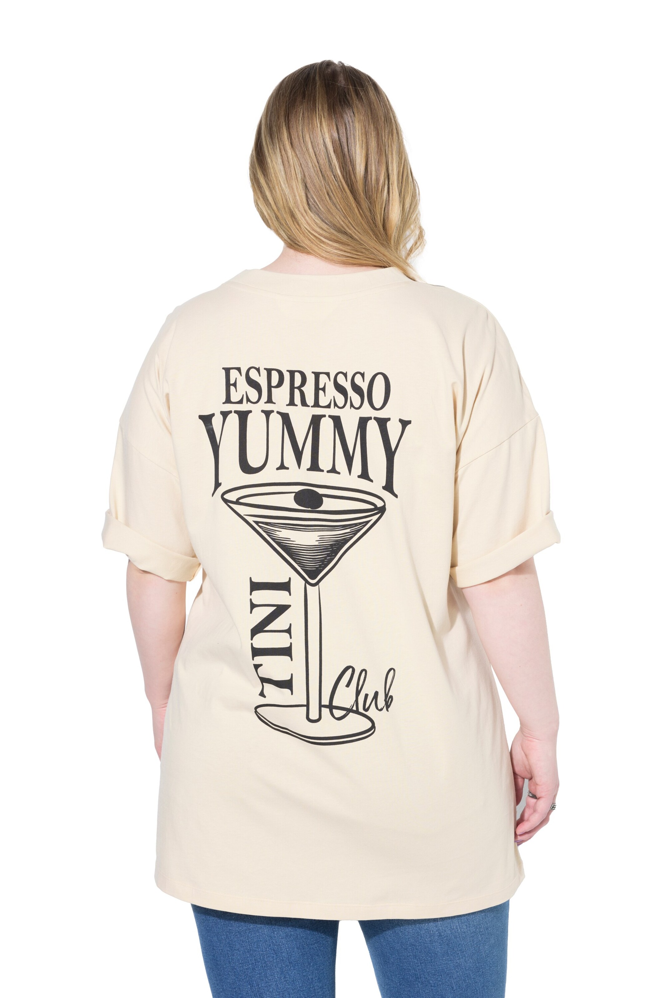 T-shirt Studio Untold en beige : devant